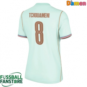 Frankreich Aurelien Tchouameni #8 Replik Auswärtstrikot Damen WM 2026 Kurzarm